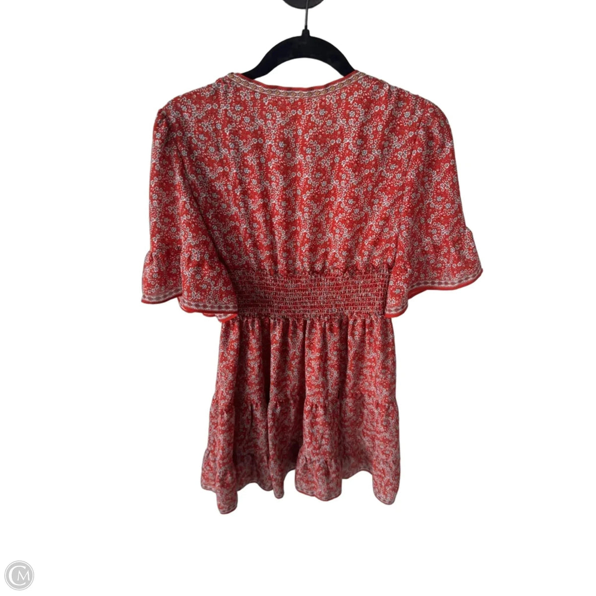 Dress Casual Short By Max Studio In Red & White, Size: S