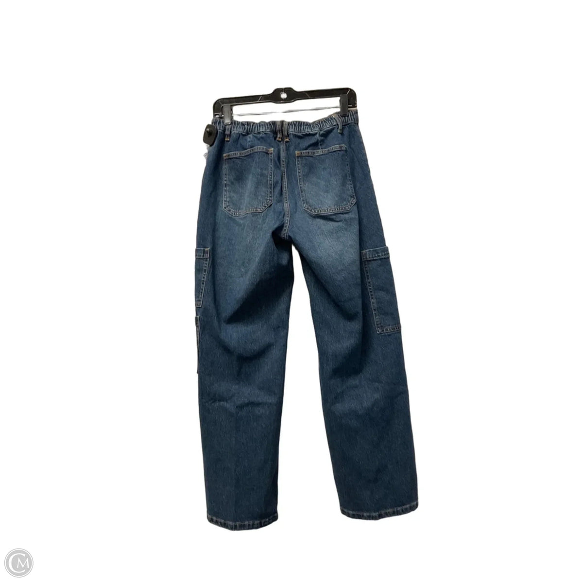 Jeans Wide Leg By No Boundaries In Blue Denim, Size: M