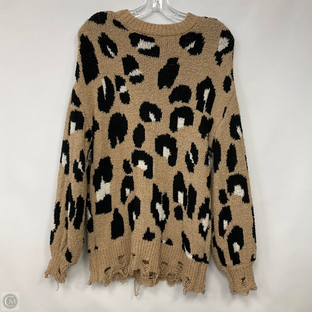 Sweater By Altard State In Animal Print, Size: Xs