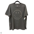 Top Short Sleeve By Aerie In Grey, Size: S