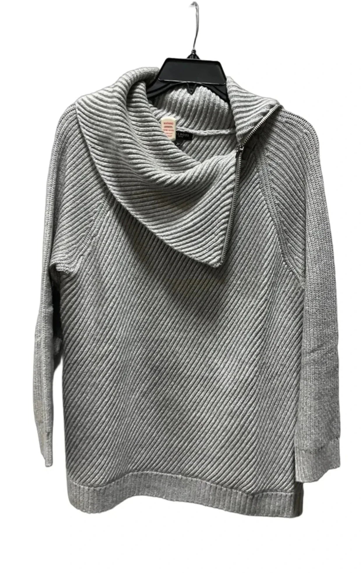 Sweater By Talbots In Grey, Size: L