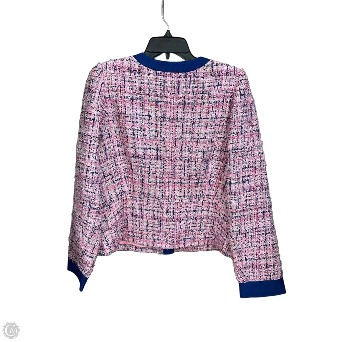Blazer Designer By Lilly Pulitzer In Blue & Pink, Size: 10