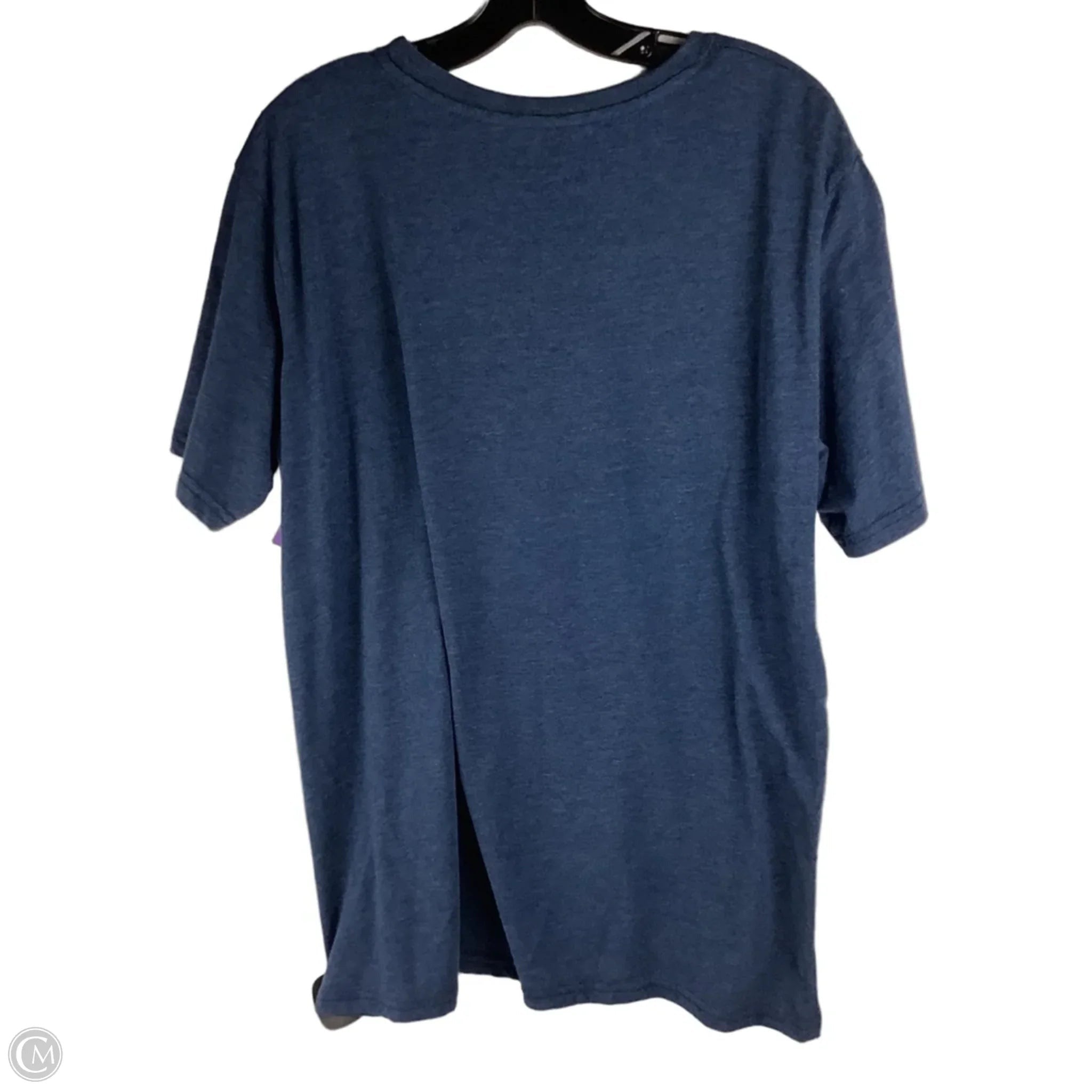 Top Short Sleeve By Clothes Mentor In Blue, Size: Xl