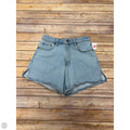 Shorts By Abercrombie And Fitch In Blue Denim, Size: 8