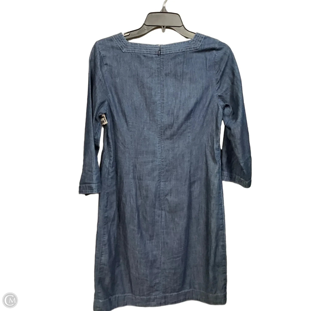 Dress Casual Short By Talbots In Blue Denim, Size: Sp