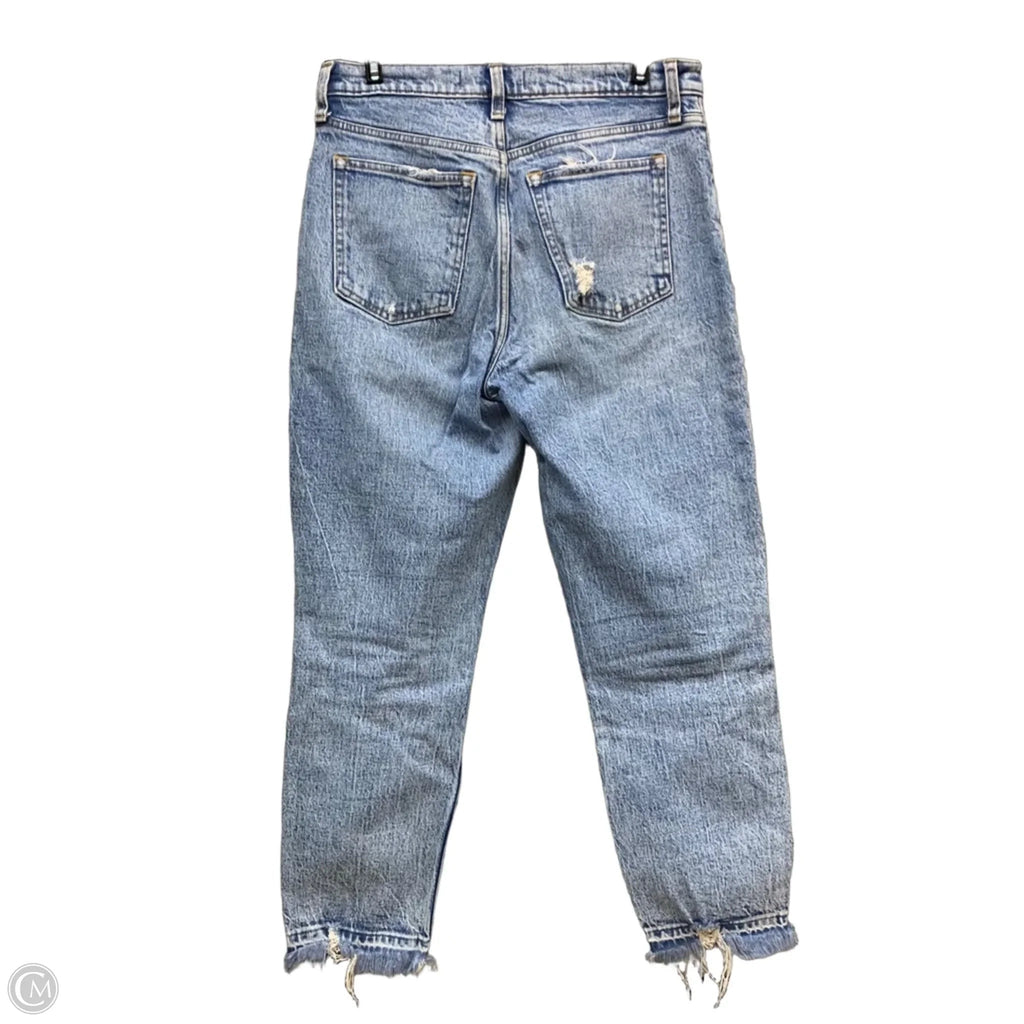 Jeans Boyfriend By Abercrombie And Fitch In Blue Denim, Size: 8