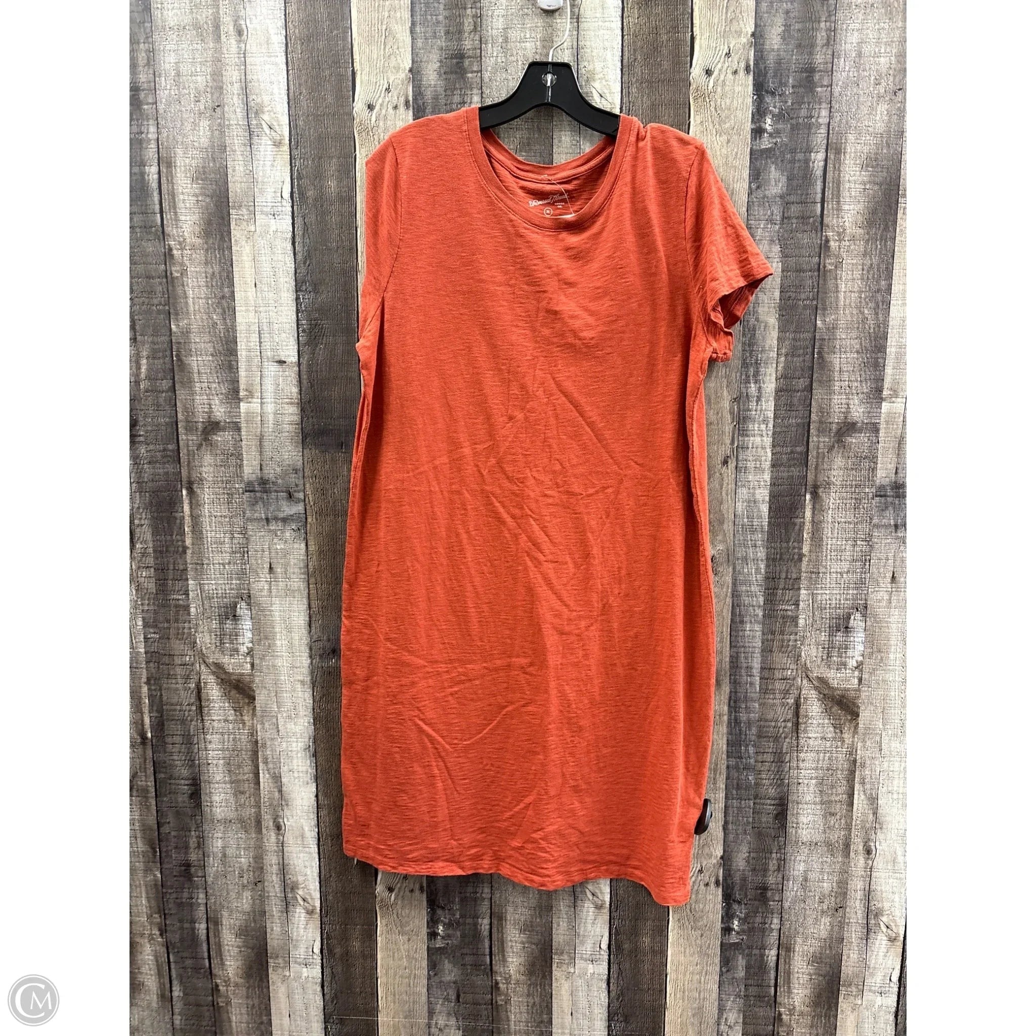 Dress Casual Midi By Universal Thread In Orange, Size: Xl