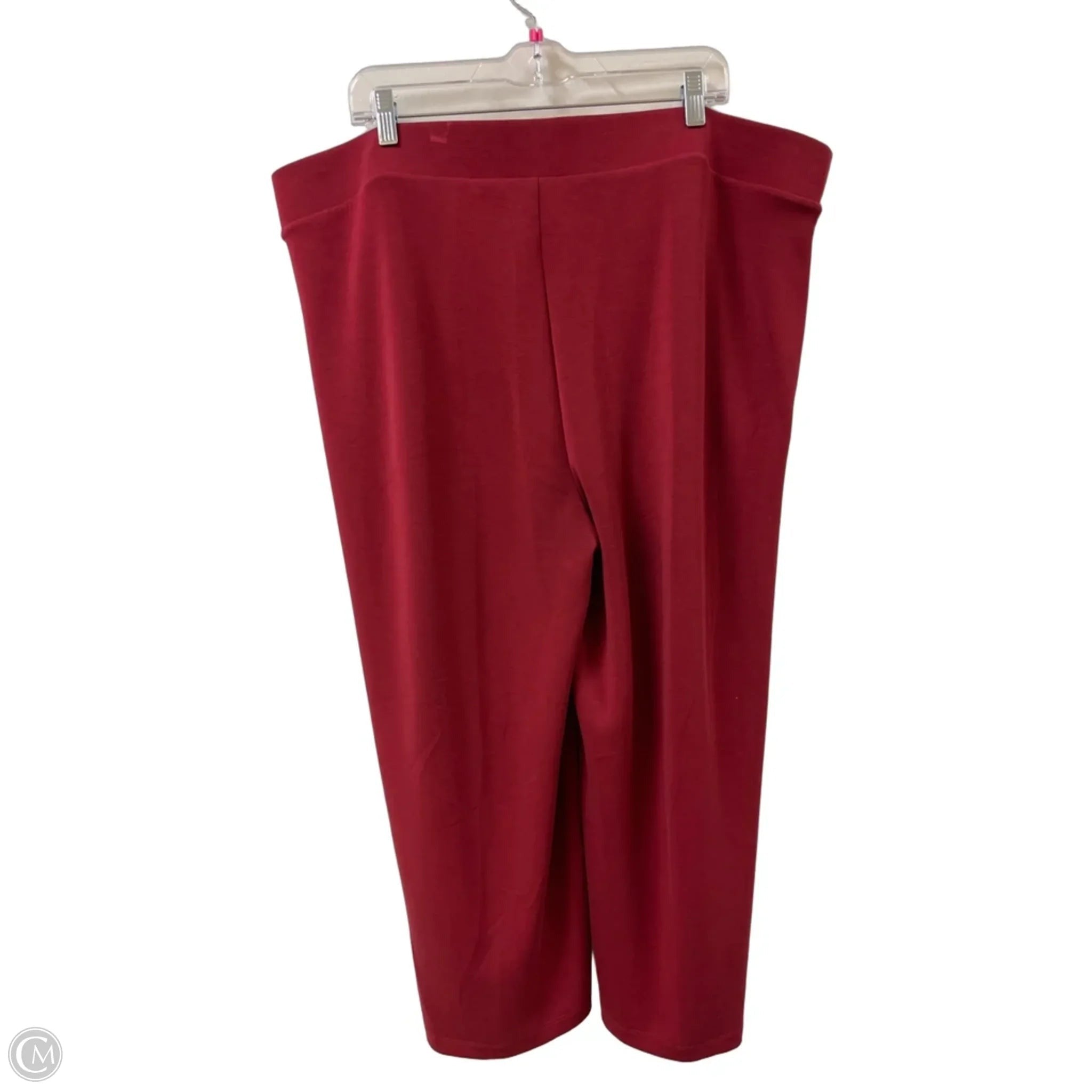 Pants Lounge By Chicos In Red, Size: 20