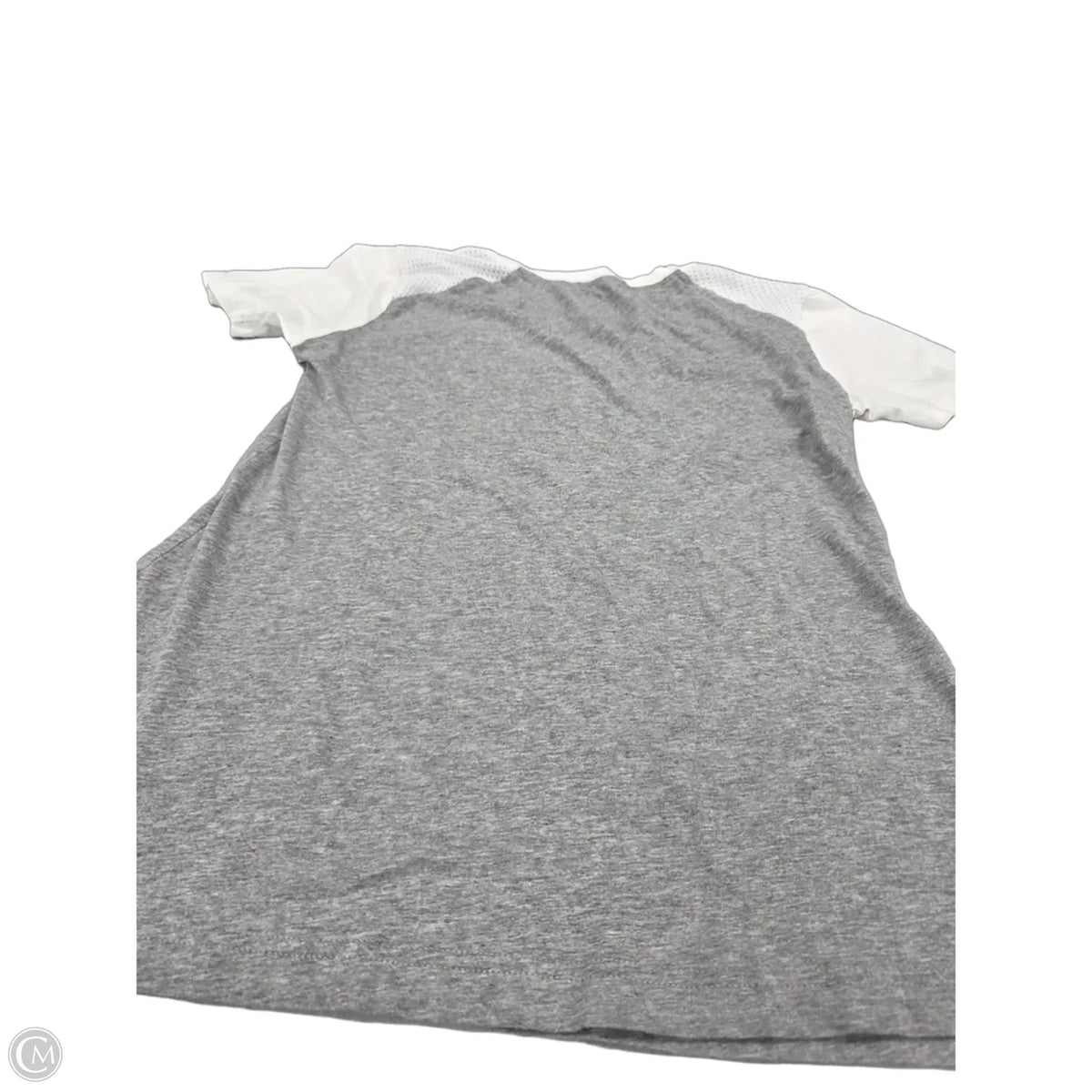 Top Short Sleeve By Nike In Grey, Size: M