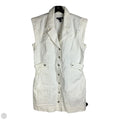 Dress Casual Short By Veronica Beard In White Denim, Size: 14