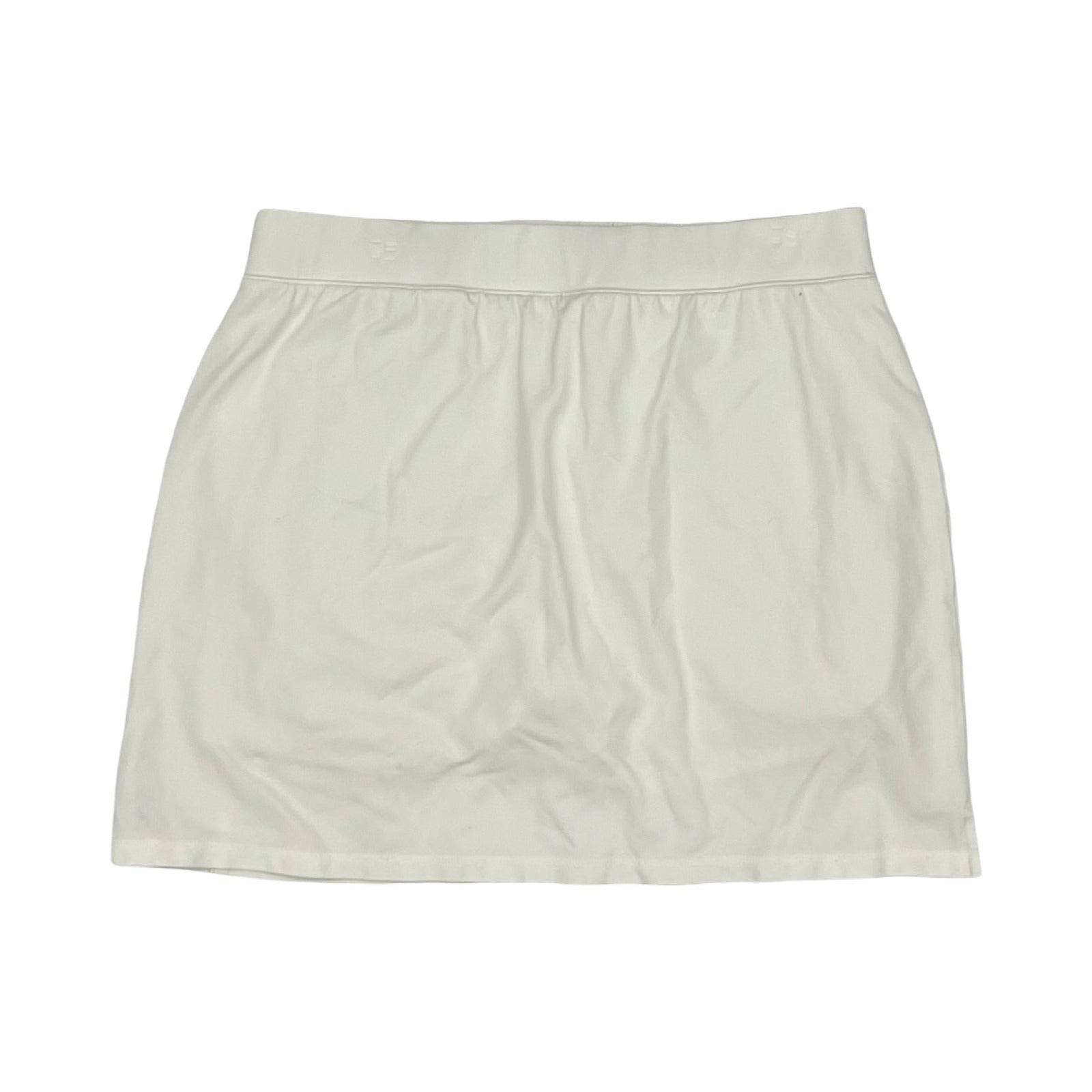 Skort By Talbots In White, Size:L