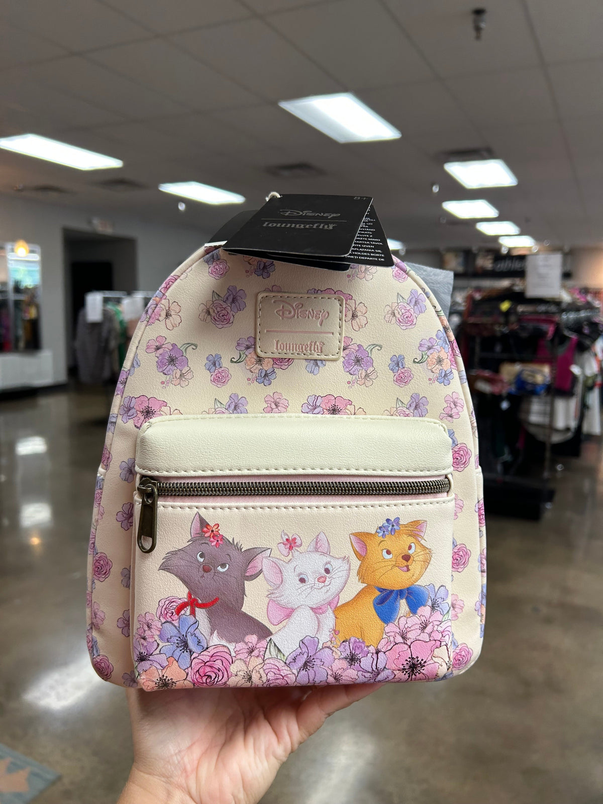 Backpack By Loungefly In Cream, Size:Medium