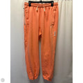 Athletic Pants By Nike In Peach, Size: L