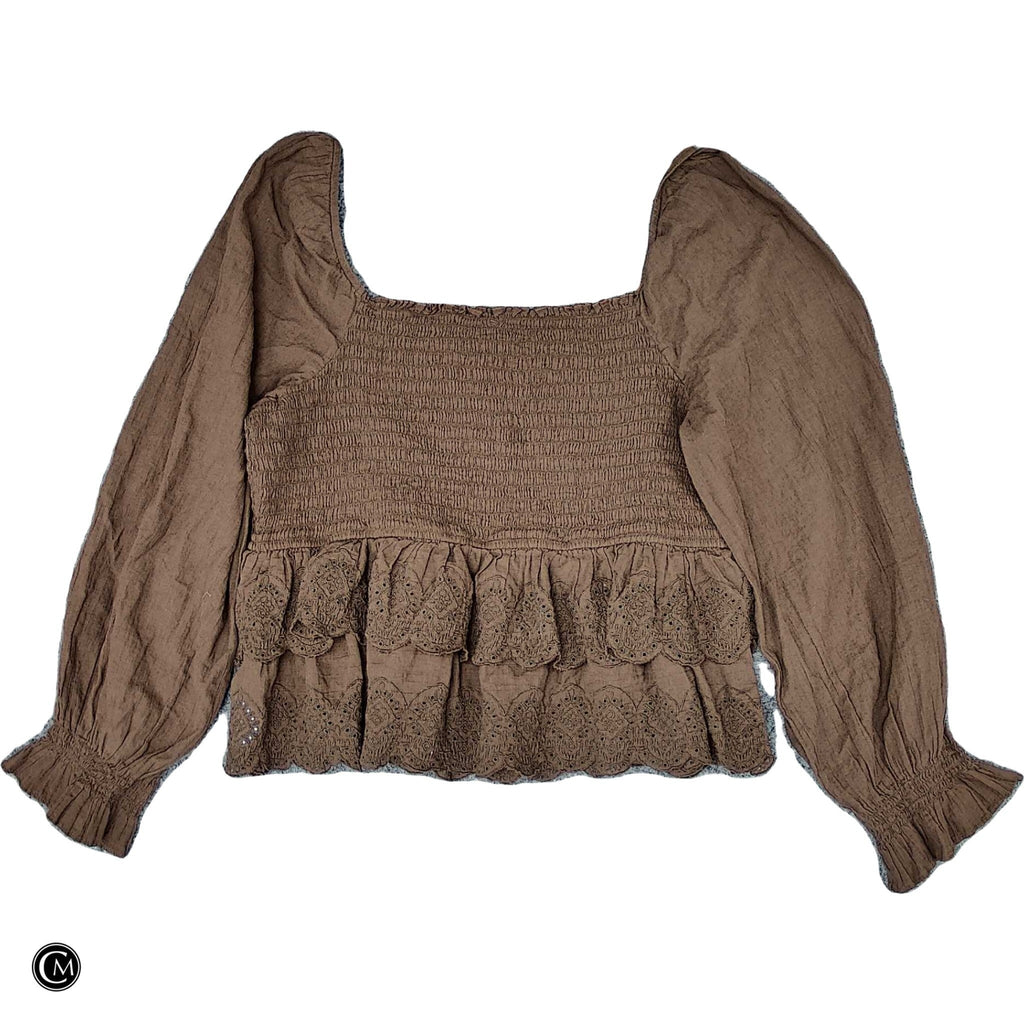 Top Ls By American Eagle In Brown, Size: Xl