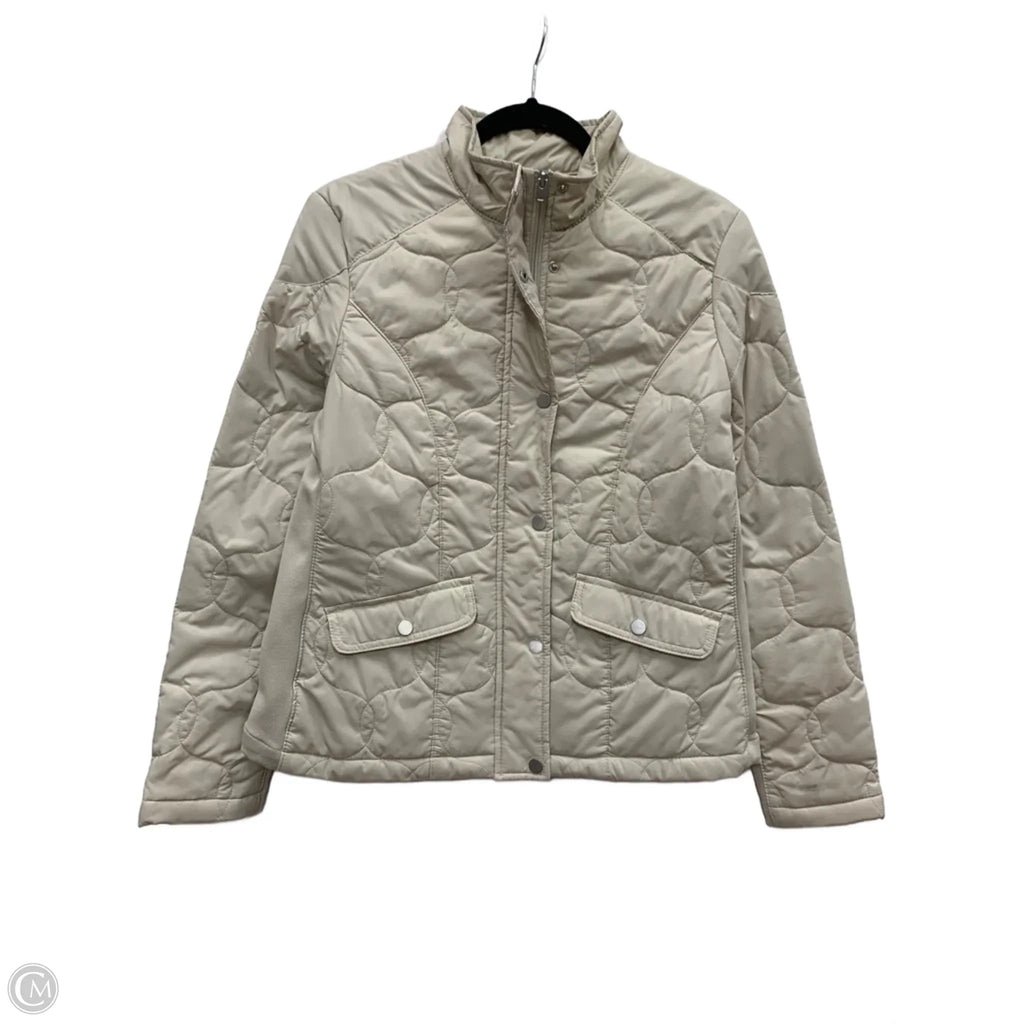 Jacket Puffer & Quilted By A New Day In Tan, Size: M