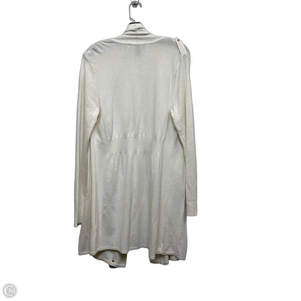 Cardigan By White House Black Market In Cream, Size: M