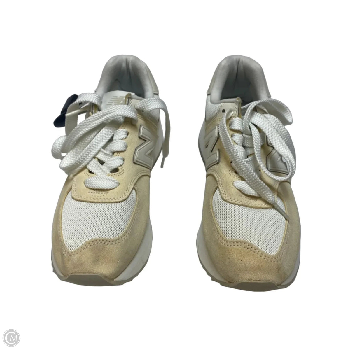 Shoes Sneakers By New Balance In Cream, Size: 8
