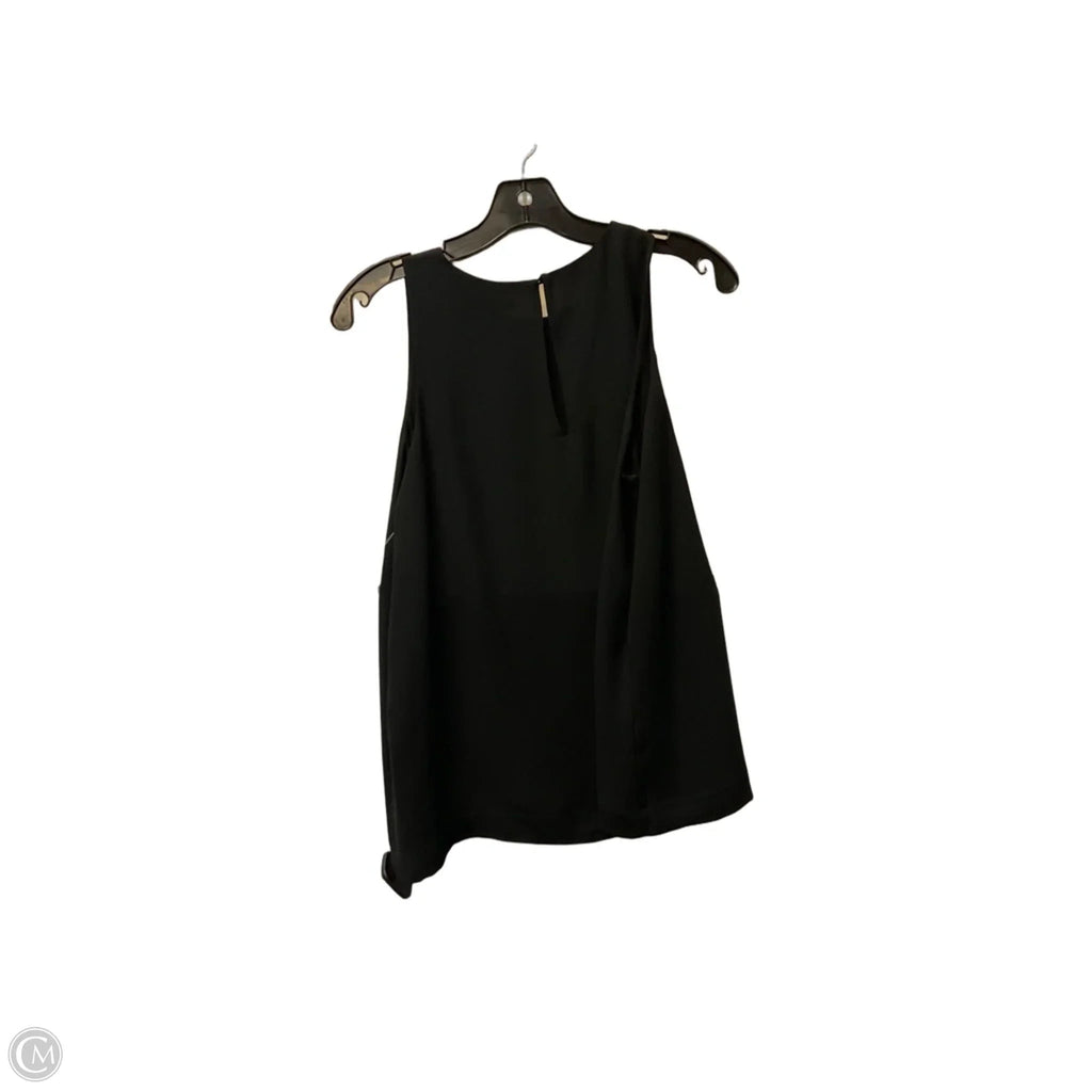Top Sleeveless By Ann Taylor In Black, Size: M