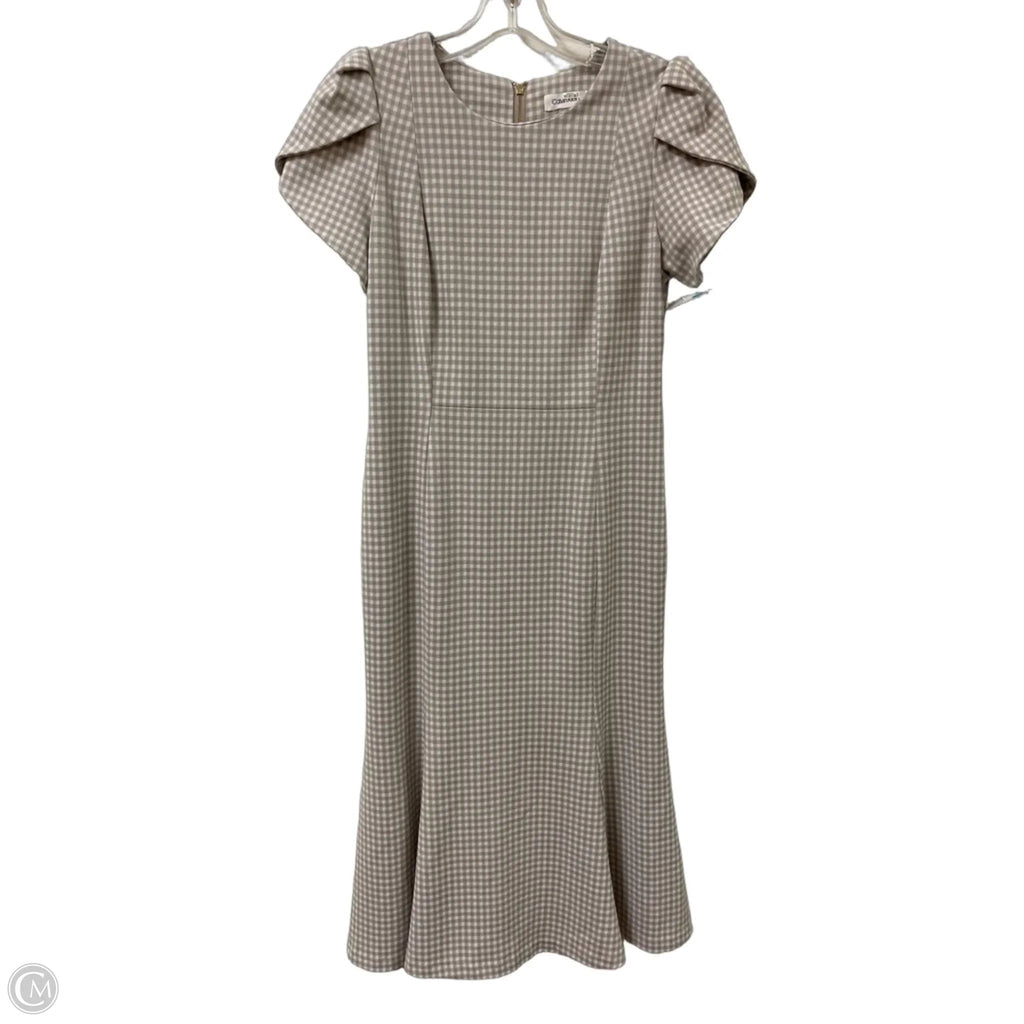 Dress Casual Maxi By Calvin Klein In Grey, Size: M