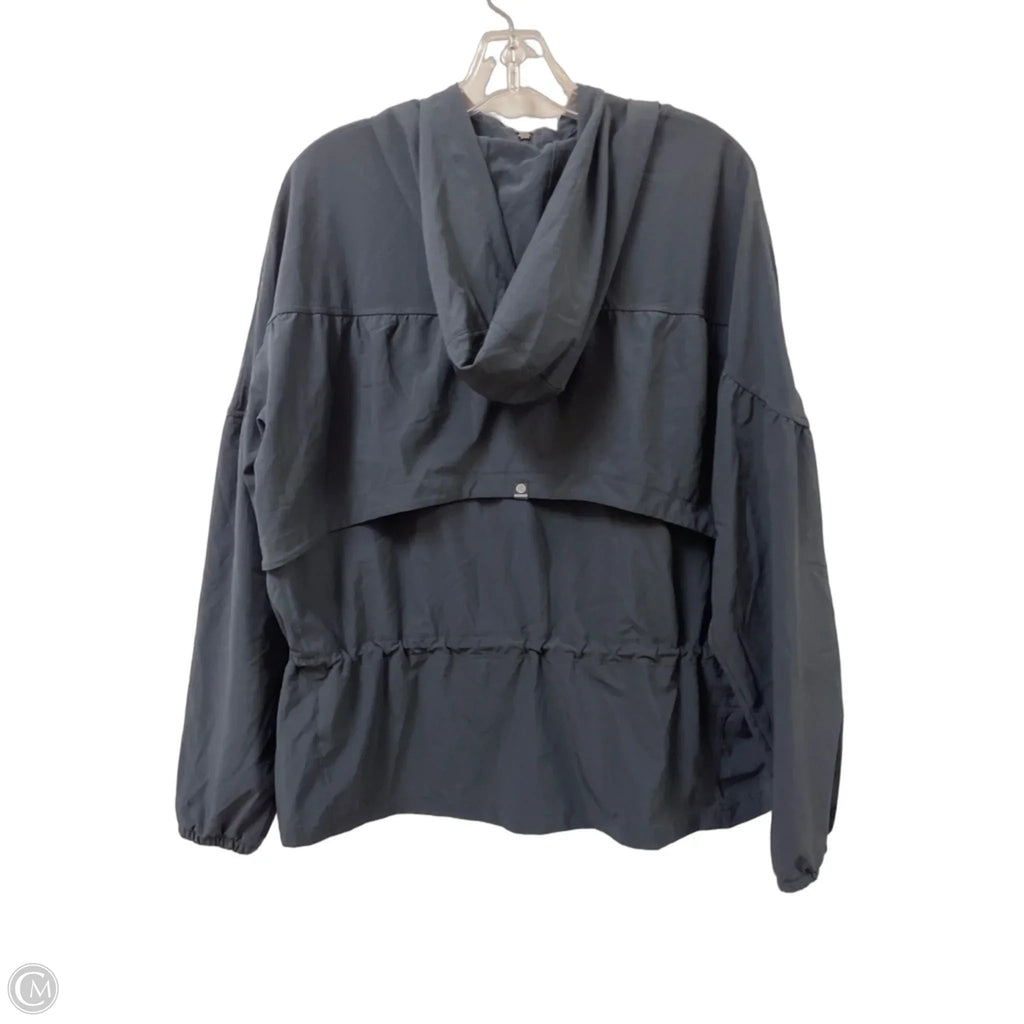 Athletic Sweatshirt Hoodie By Zella In Black, Size: M
