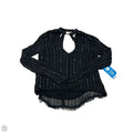 Top Long Sleeve By Free People In Black, Size: Xs