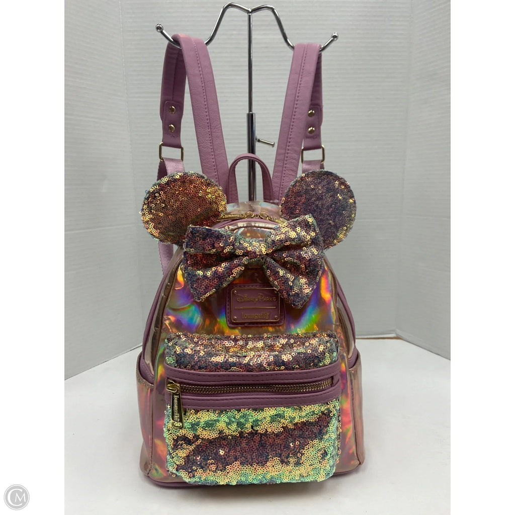 Backpack By Loungefly, Size: Medium
