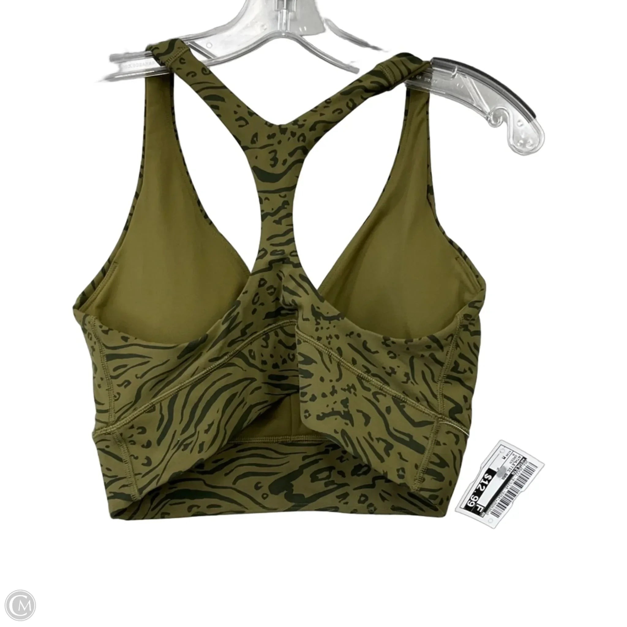 Athletic Bra By Athleta In Green, Size: M