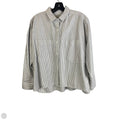 Top Long Sleeve By Everlane In Striped Pattern, Size: S