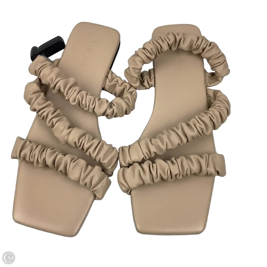 Sandals Flats By Open Edit In Tan, Size: 8