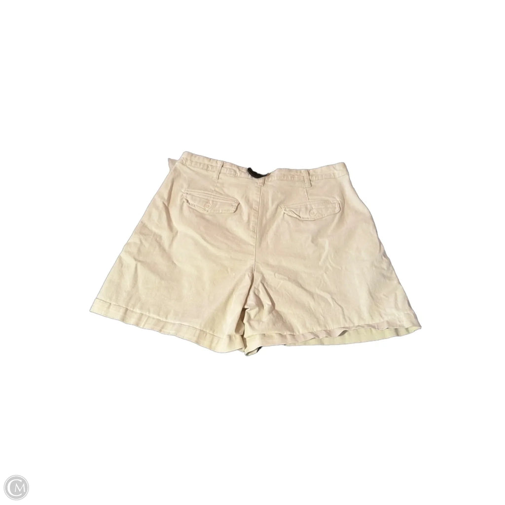 Shorts By Banana Republic In Cream, Size: 12