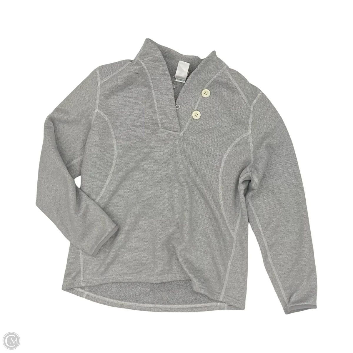 Athletic Sweatshirt Collar By The North Face In Grey, Size: Xl