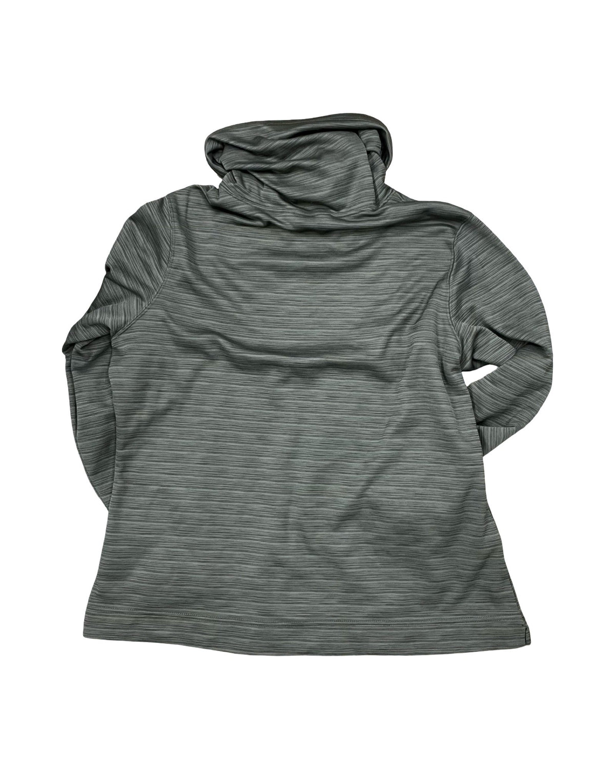 Athletic Top Ls Collar By The North Face In Green, Size:Xl