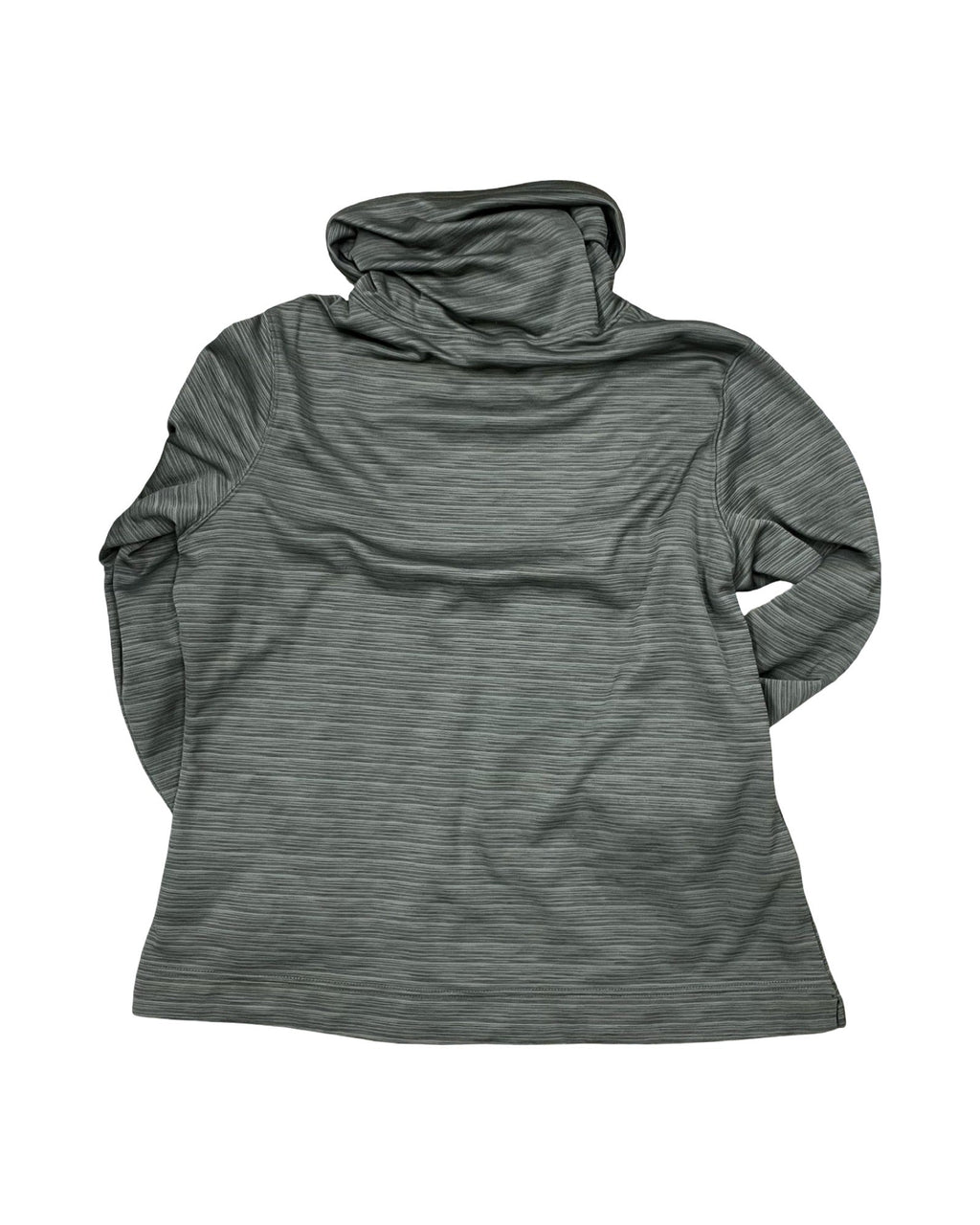 Athletic Top Ls Collar By The North Face In Green, Size:Xl