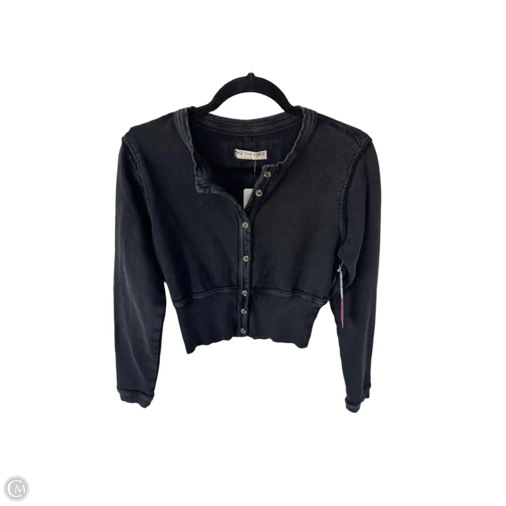 Top Long Sleeve By We The Free In Black, Size: S