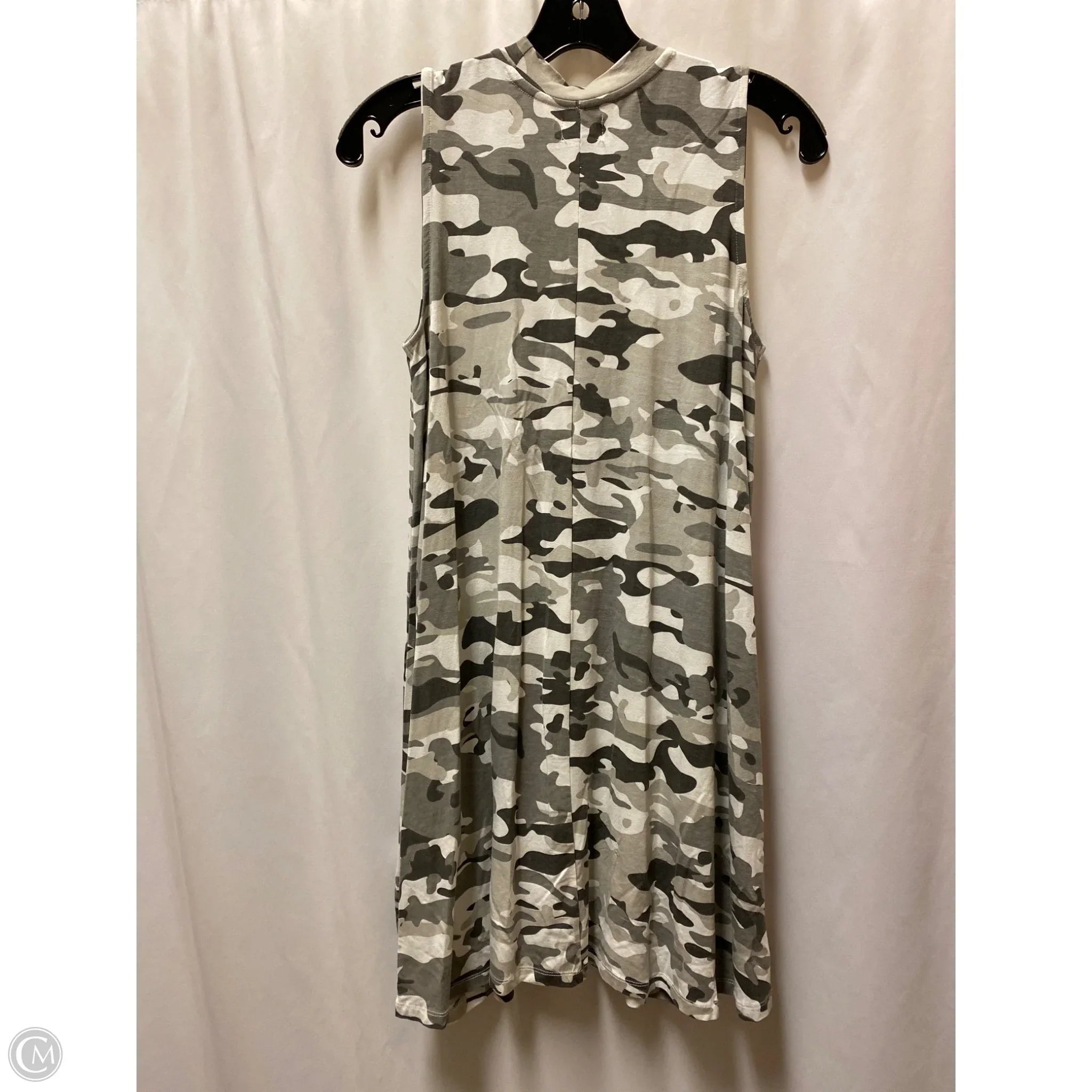 Dress Casual Midi By Mudpie In Grey, Size: S