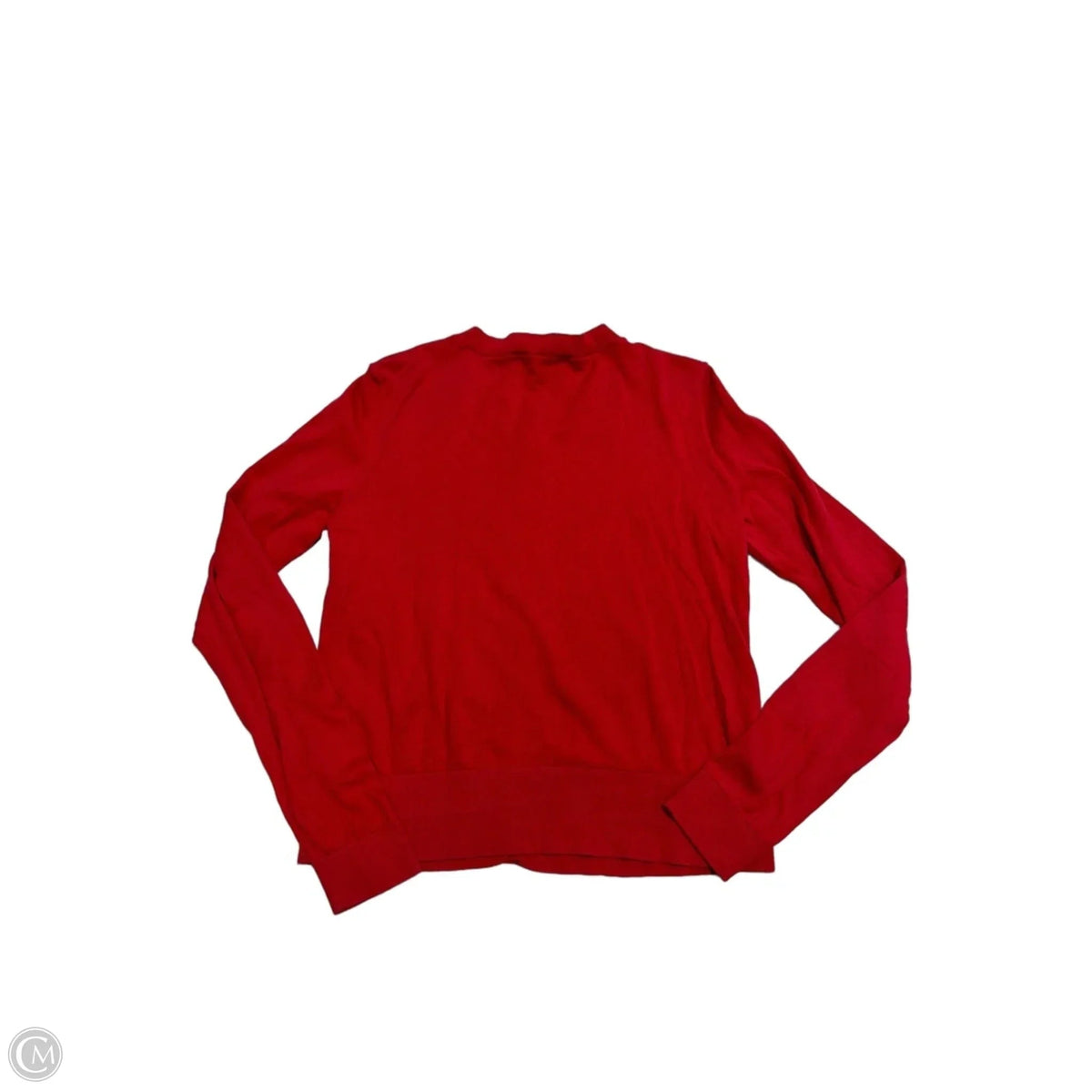 Cardigan By Loft In Red, Size: M