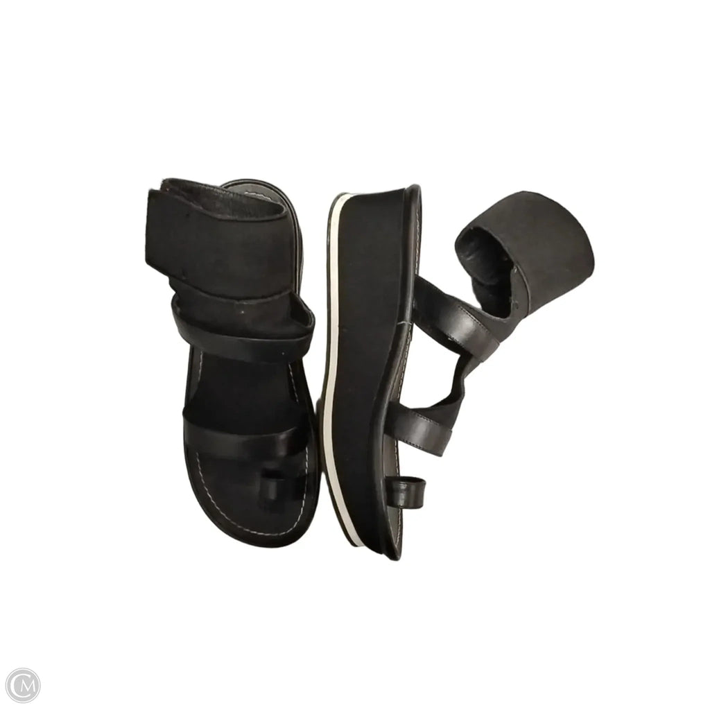 Sandals Heels Block By Max Studio In Black, Size: 8