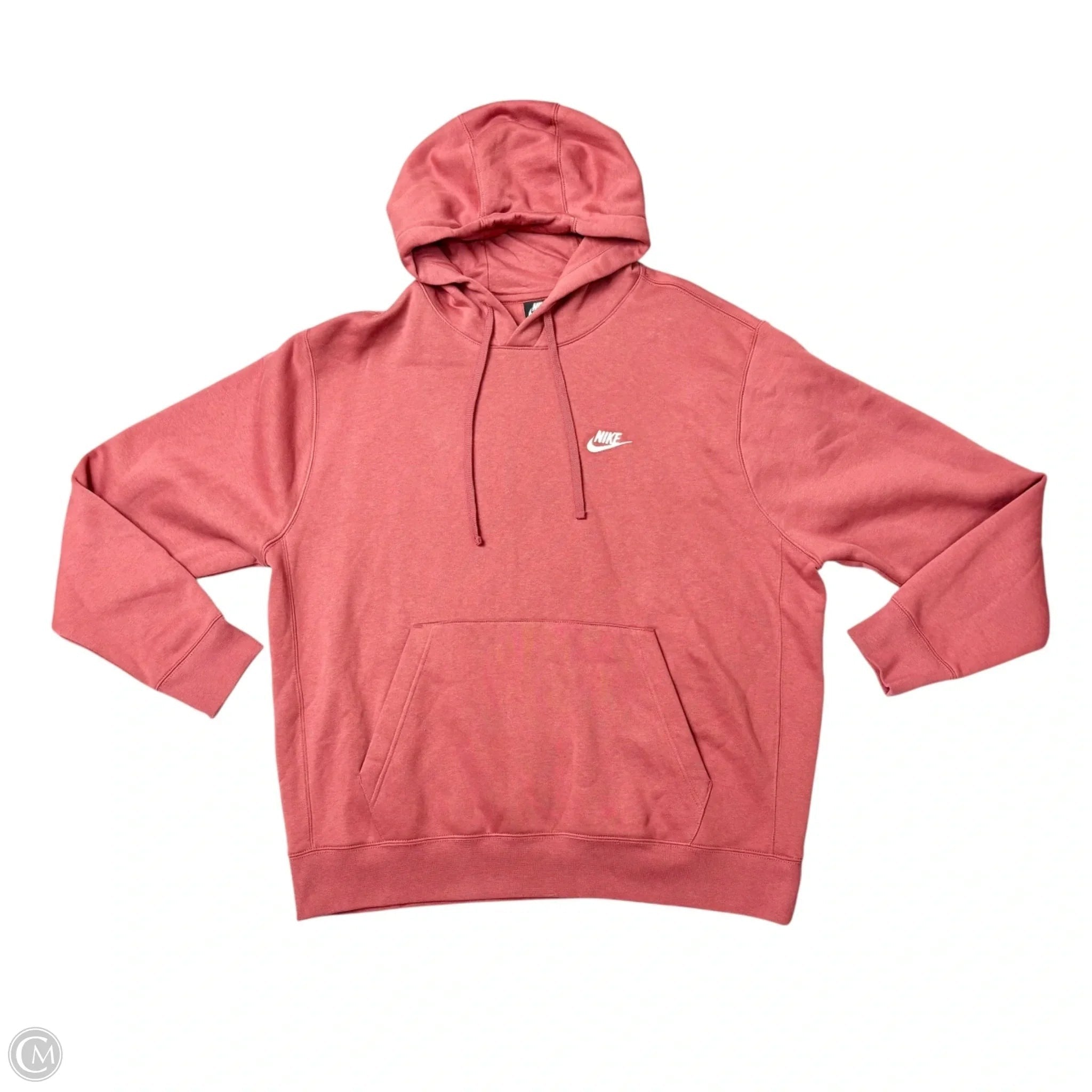 Athletic Sweatshirt Hoodie By Nike Apparel In Red, Size: Xl
