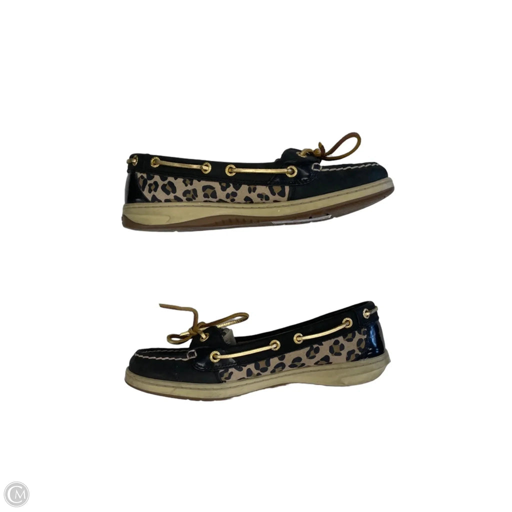 Shoes Flats By Sperry In Animal Print, Size: 8