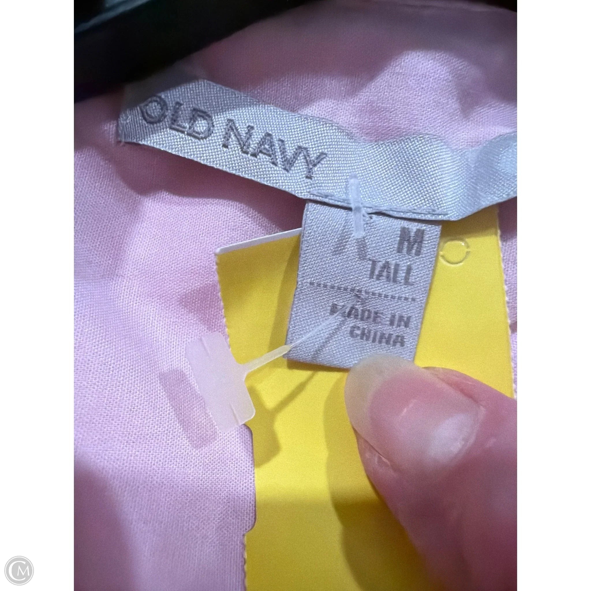 Top Long Sleeve By Old Navy In Pink, Size: M