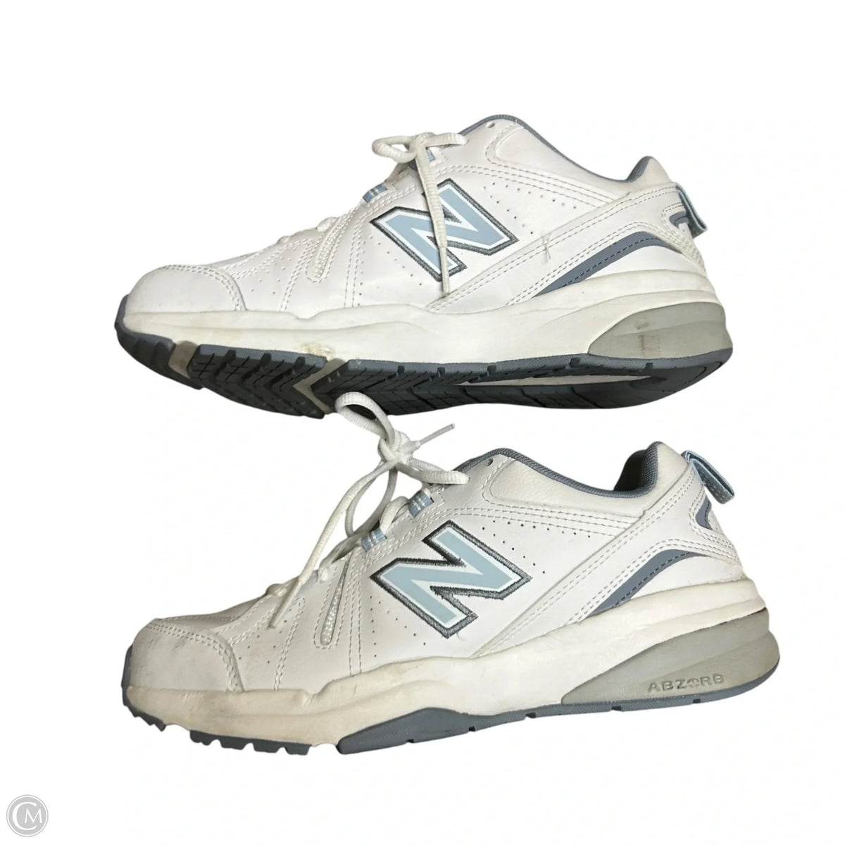 Shoes Athletic By New Balance In Blue & White, Size: 8.5