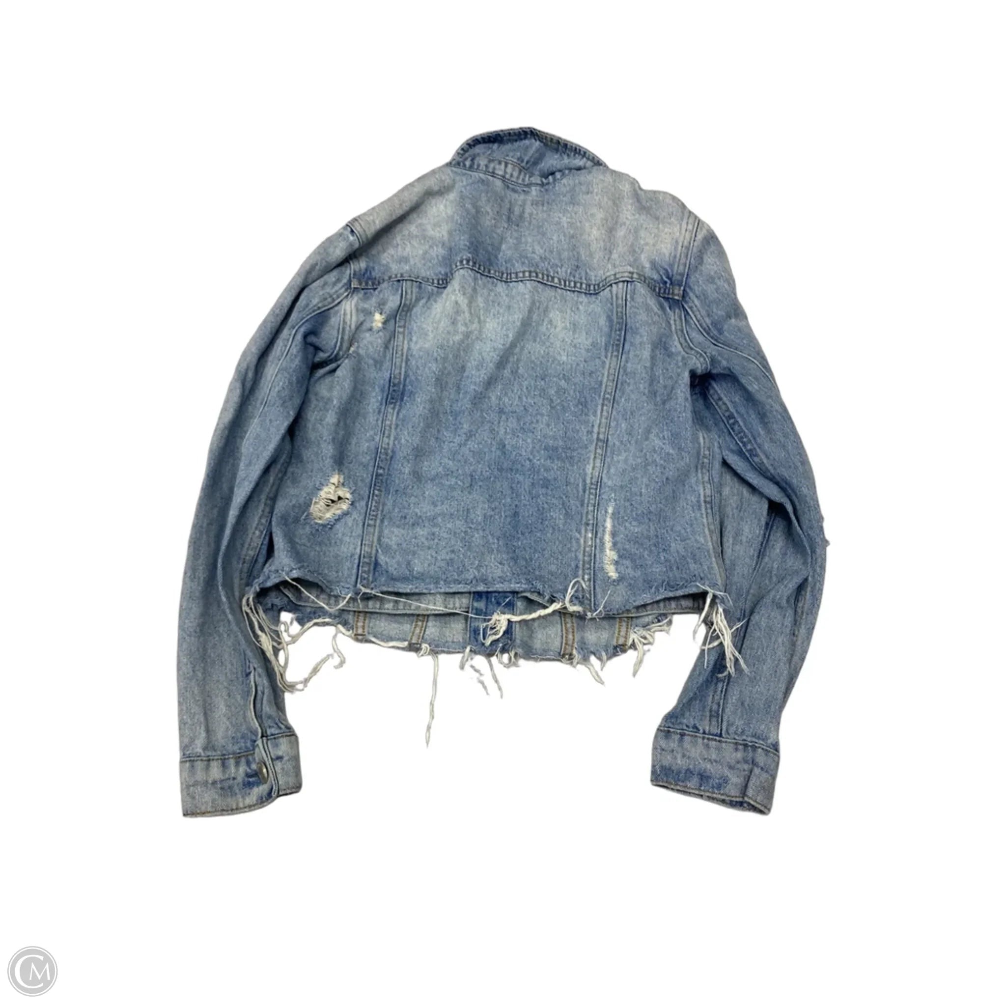 Jacket Denim By Blanknyc In Blue Denim, Size: L