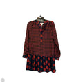 Dress Work By Loft In Black & Orange, Size: Xs