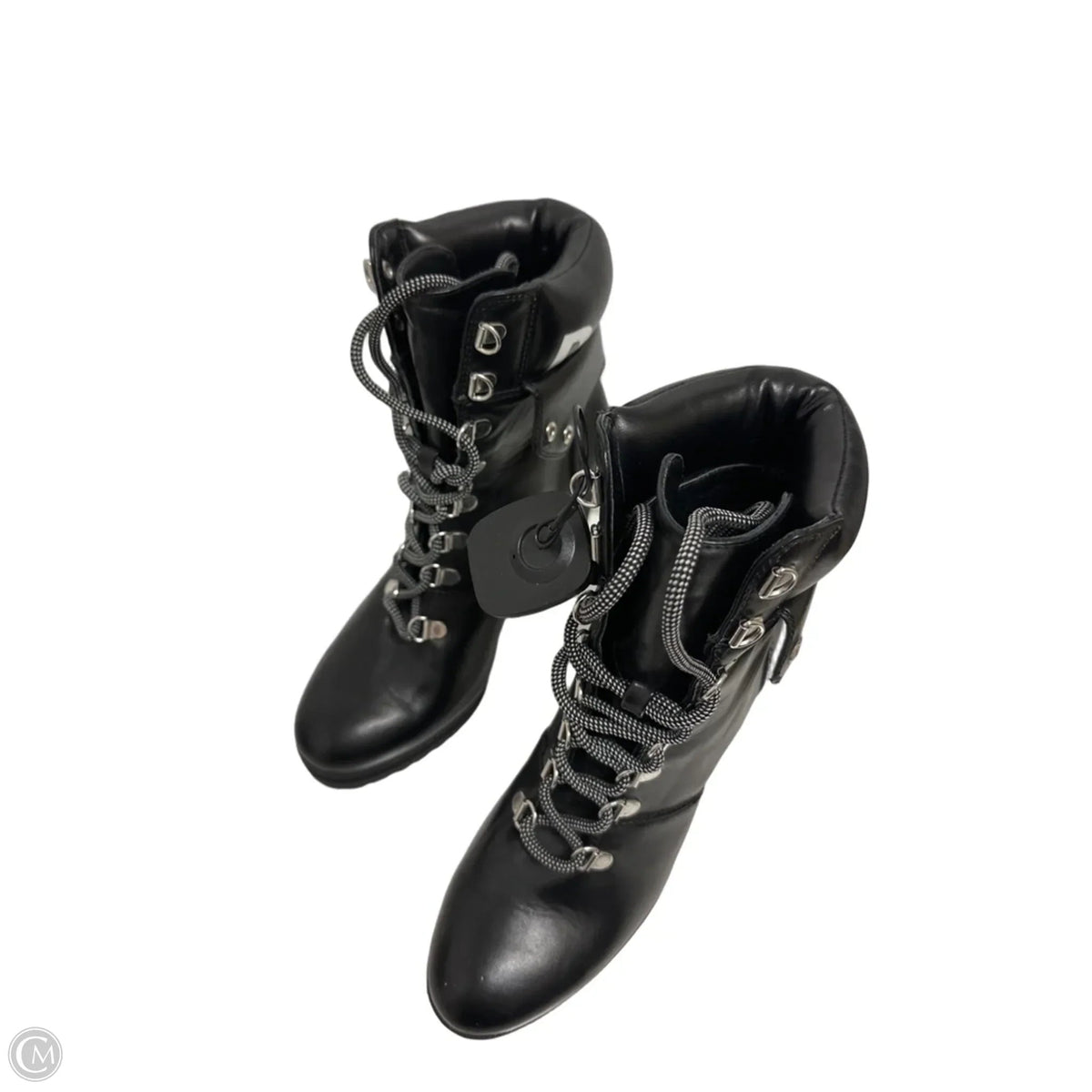Boots Ankle Heels By Dkny In Black, Size: 8.5