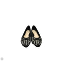 Shoes Flats By Alex Marie In Black & Silver, Size: 8.5