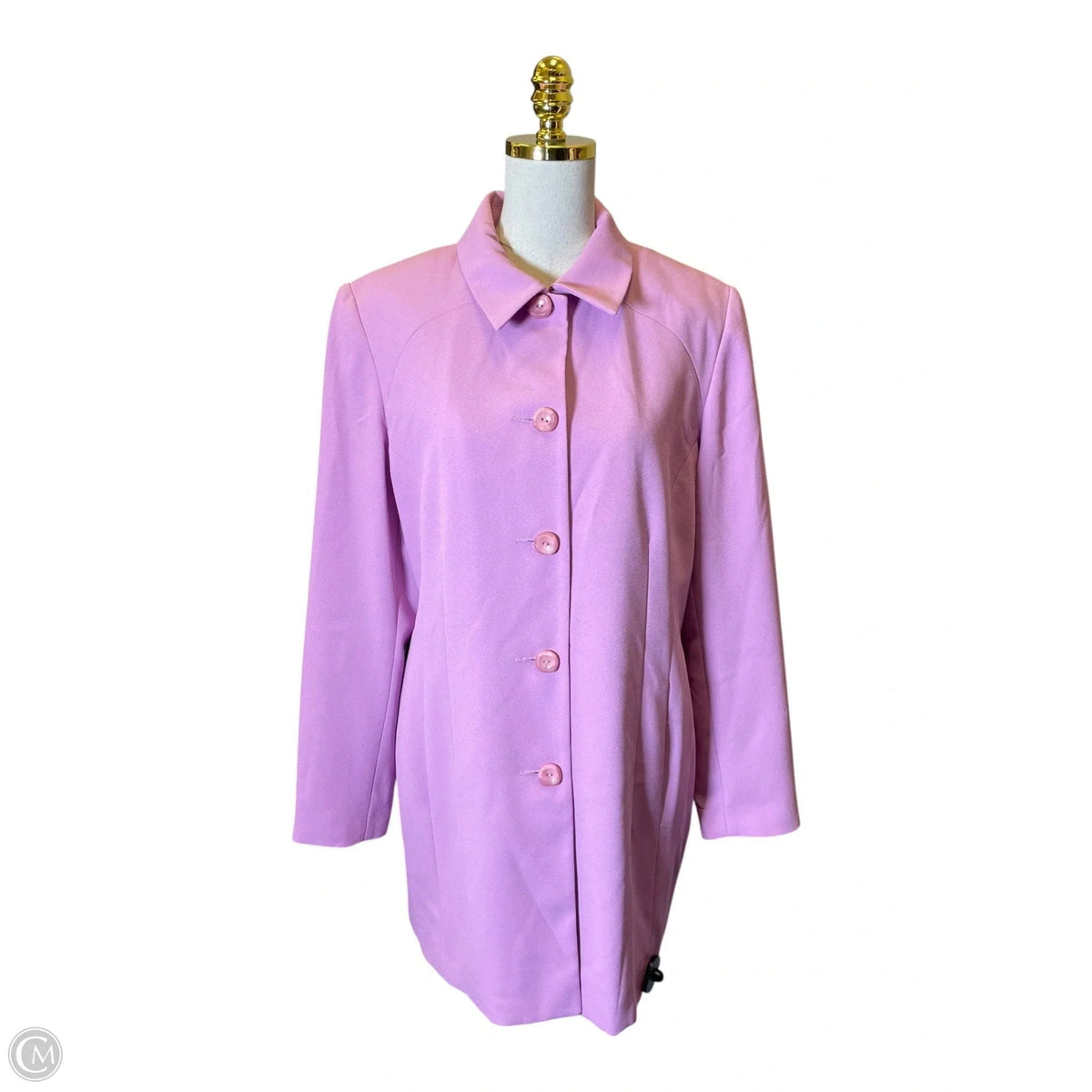 Coat Other By Karen Scott In Purple, Size: 14
