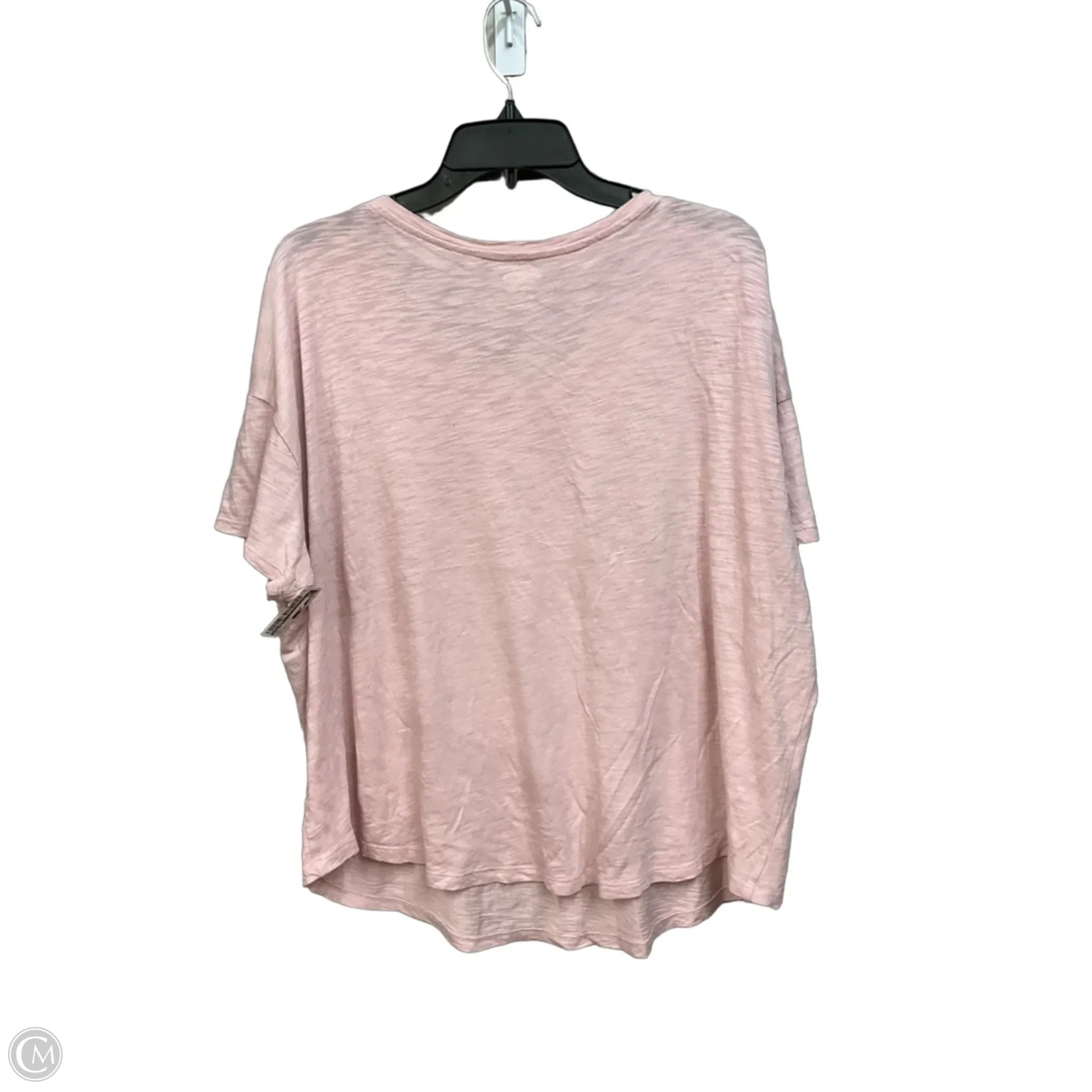 Top Short Sleeve Basic By Old Navy In Pink, Size: Xl