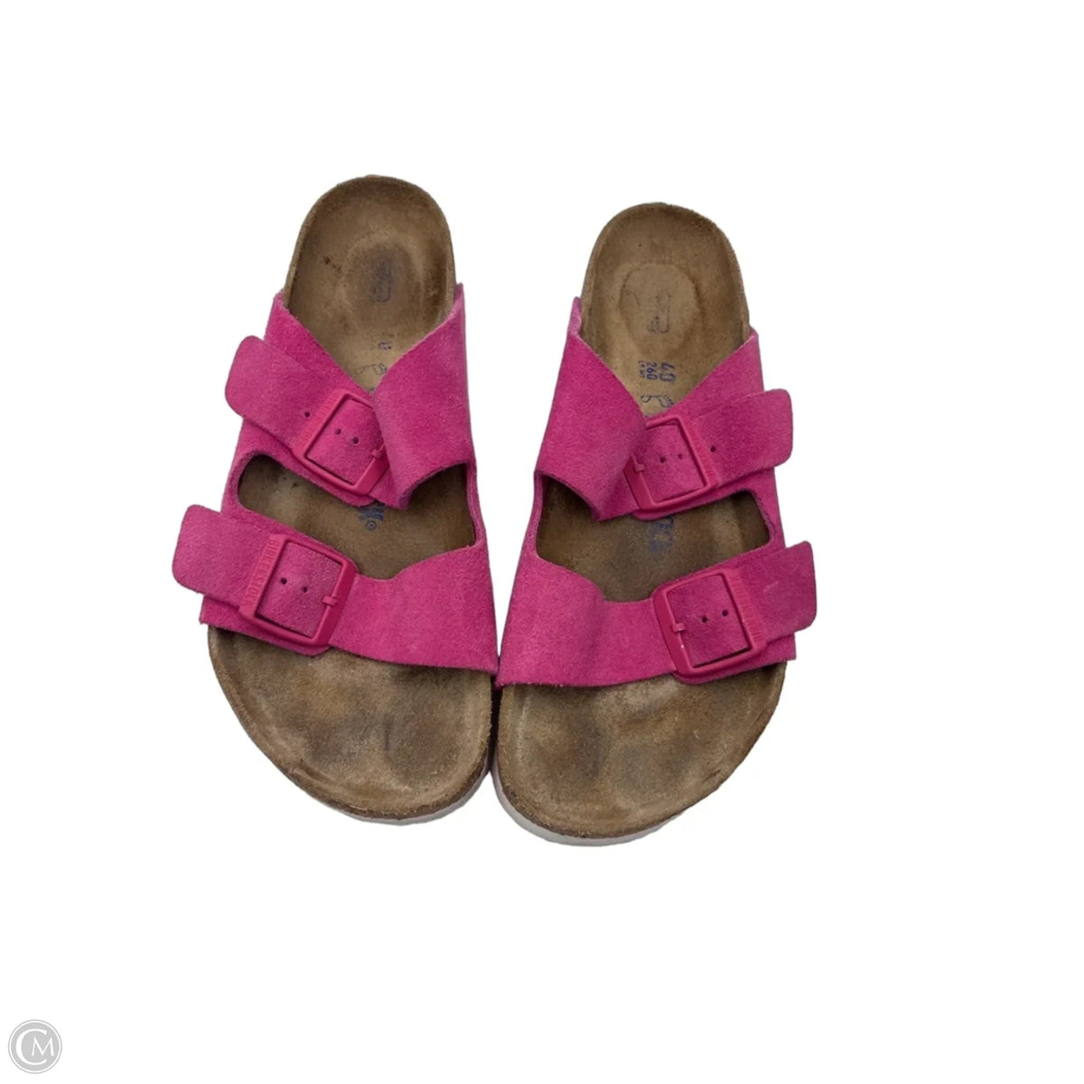 Sandals Flats By Birkenstock In Pink, Size: 9