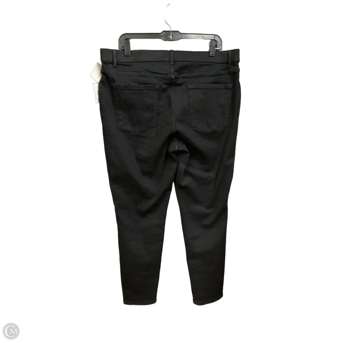 Jeans Skinny By Falls Creek In Black Denim, Size: 18