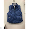 Vest Puffer & Quilted By J. Crew In Blue, Size: L